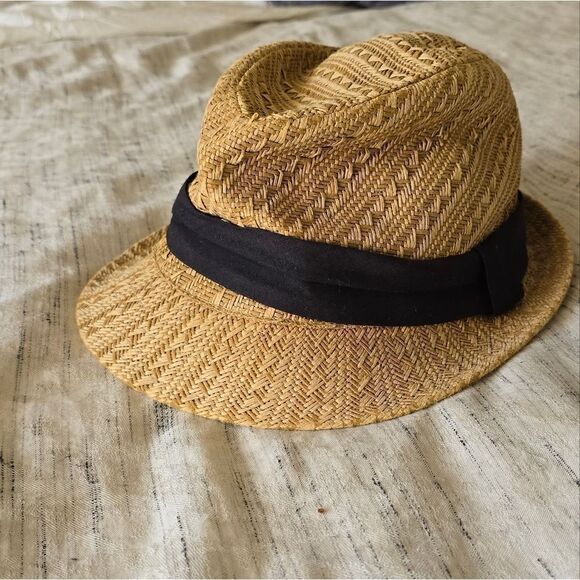 Milani Italian Made Straw Hat - Picture 1 of 4